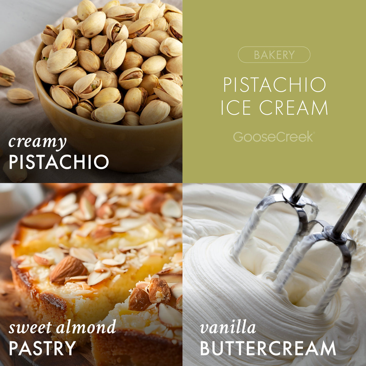 Pistachio Ice Cream 3-Wick Candle